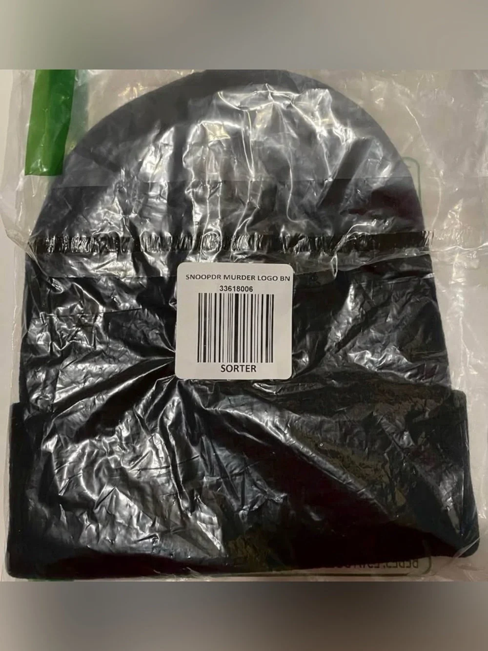 NEW Snoop Dogg Black Hat Beanie 